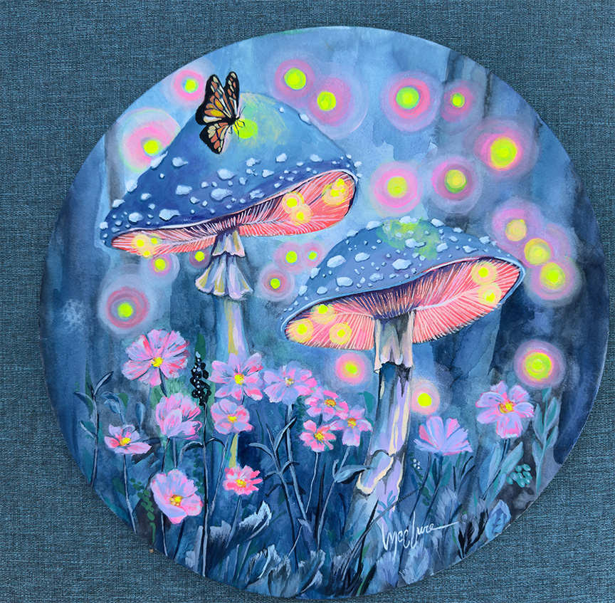Singing With Fireflies by Linda McClure, Image 1.
