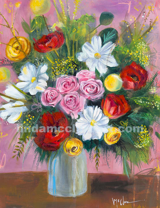 Surprising Day by Linda McClure  Image: Surprising Day Painting by Linda McClure