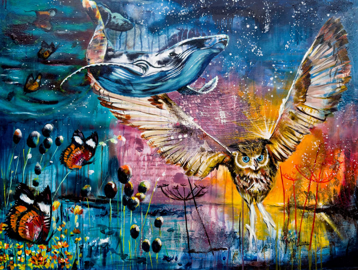 Night Gathering by Linda McClure, Image 1.