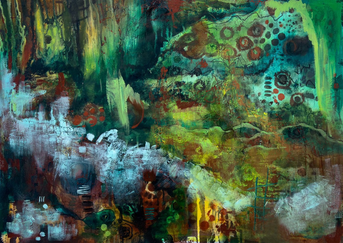 Restless Waterfall by Linda McClure, Image 1.