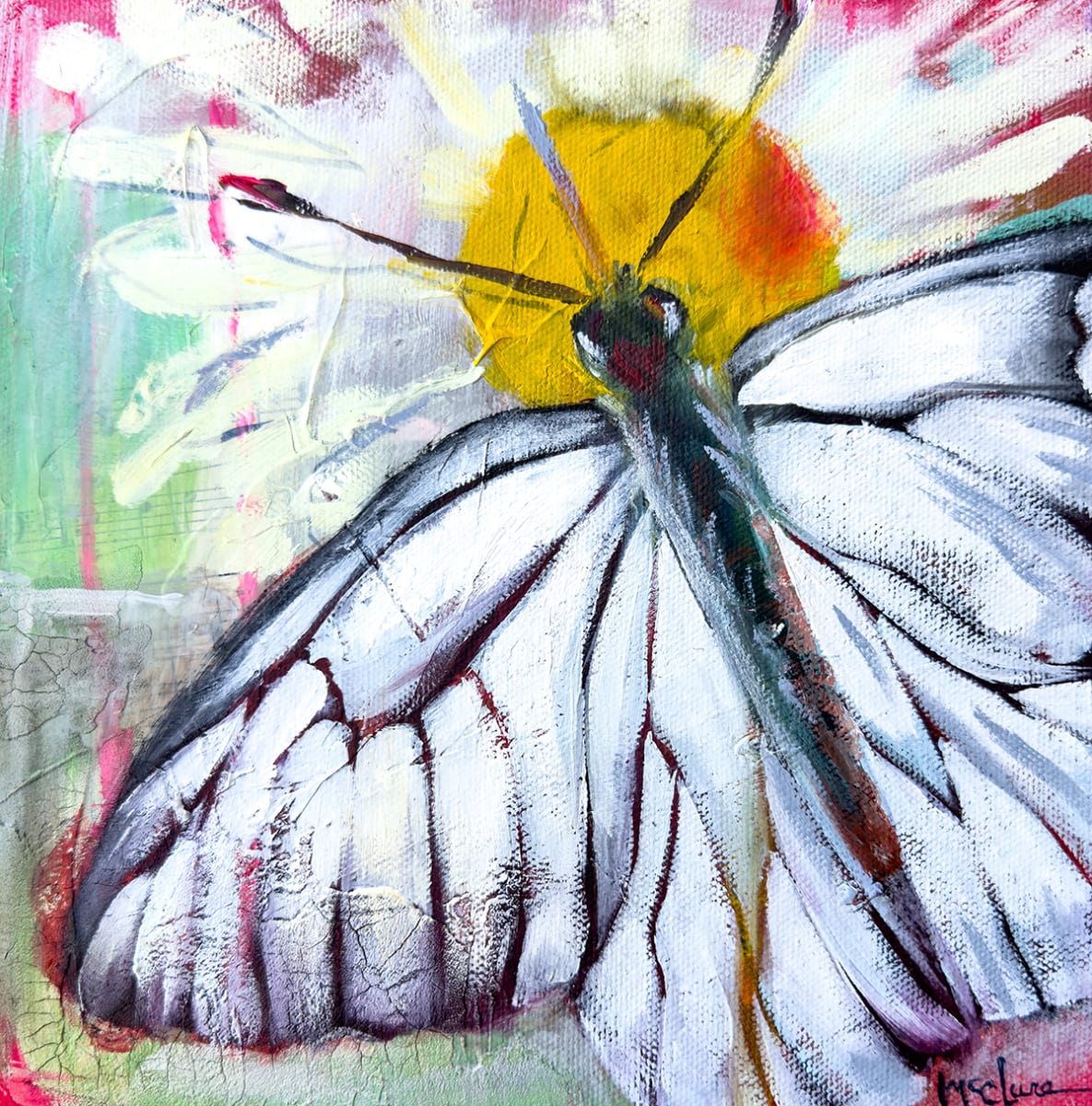 White Flutter by Linda McClure, Image 1.