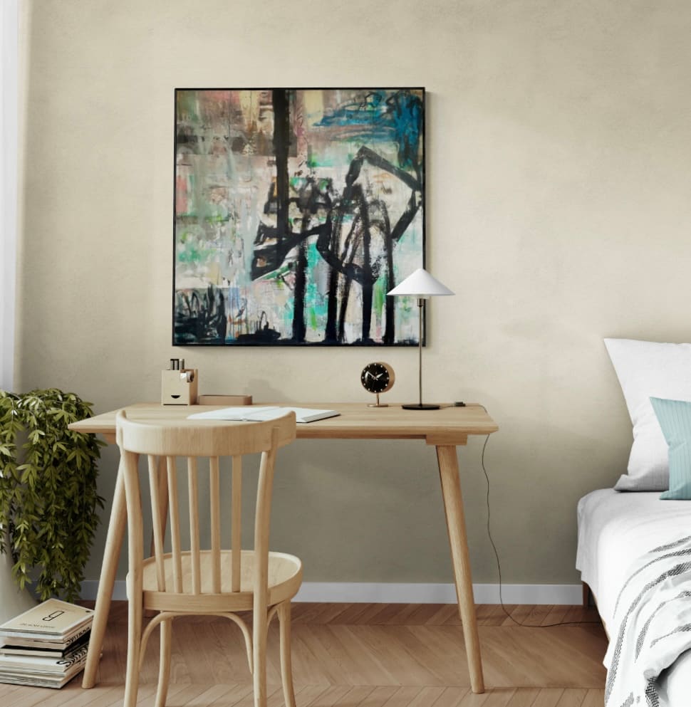 Hurdling Dark Times by Lori Johnson Fine Art 