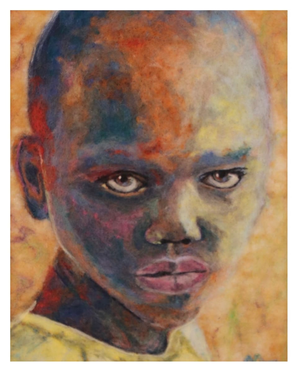 Kenyan Child by Michelle Moats 