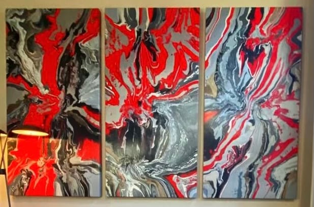 Thermopylae Triptych by Hope Harrison 