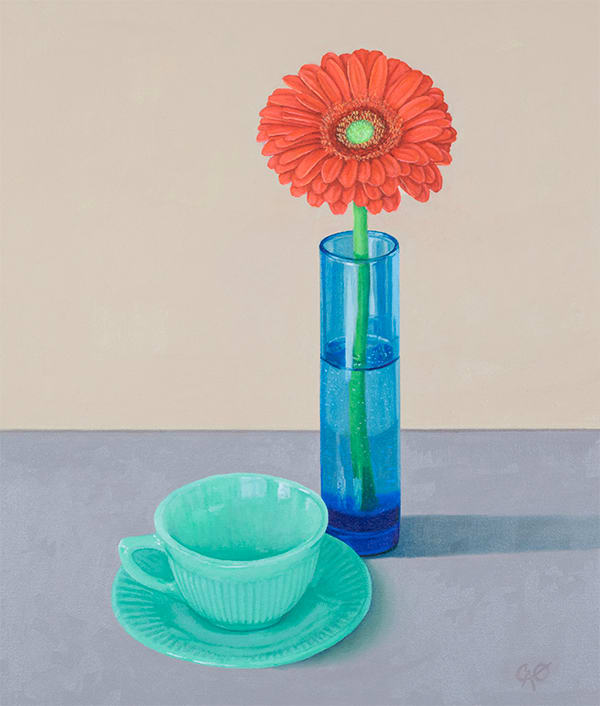 Daisy and Jadeite by Christine O'Brien 