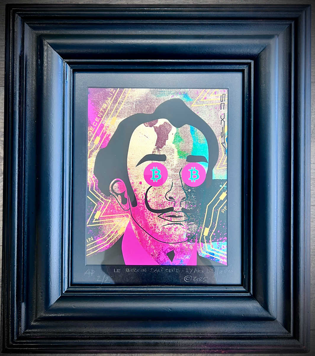 BITCOIN DALI' / Creus  ***SPECIAL COLLECTOR'S EDITION*** Proof 2 by Alex Di Silvestro
