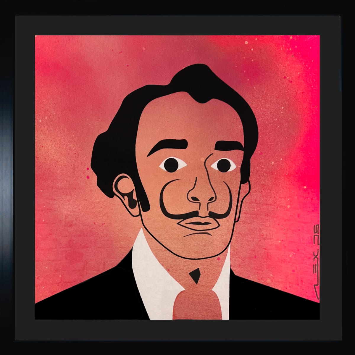 DANDY  / Screen Print - Neon Copper by Alex Di Silvestro 