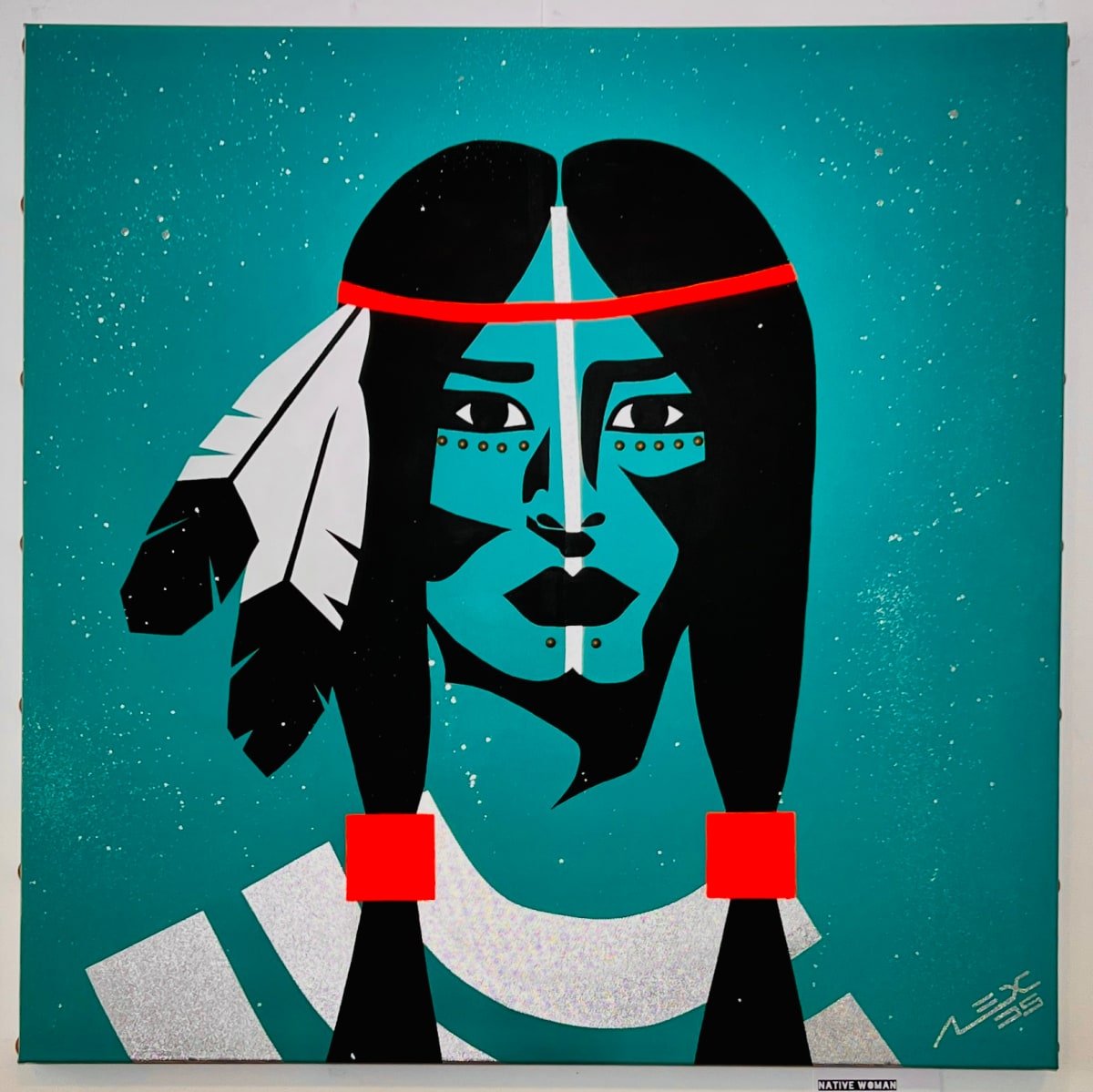NATIVE WOMAN II by Alex Di Silvestro 
