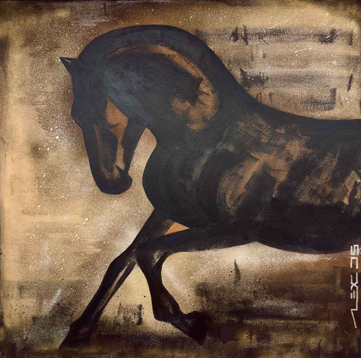 ICONIC HORSE III by Alex Di Silvestro 