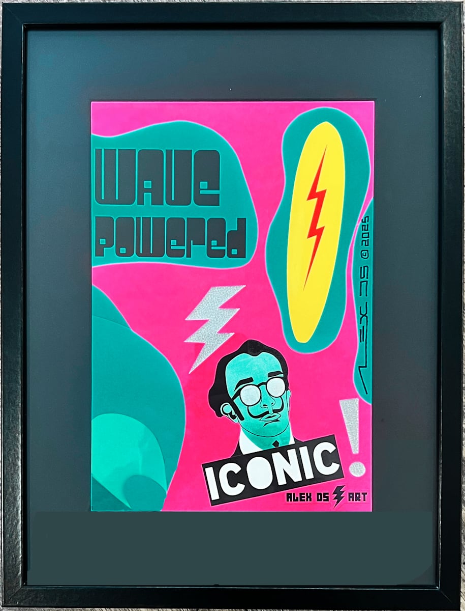 ICONIC / original collage by Alex Di Silvestro 