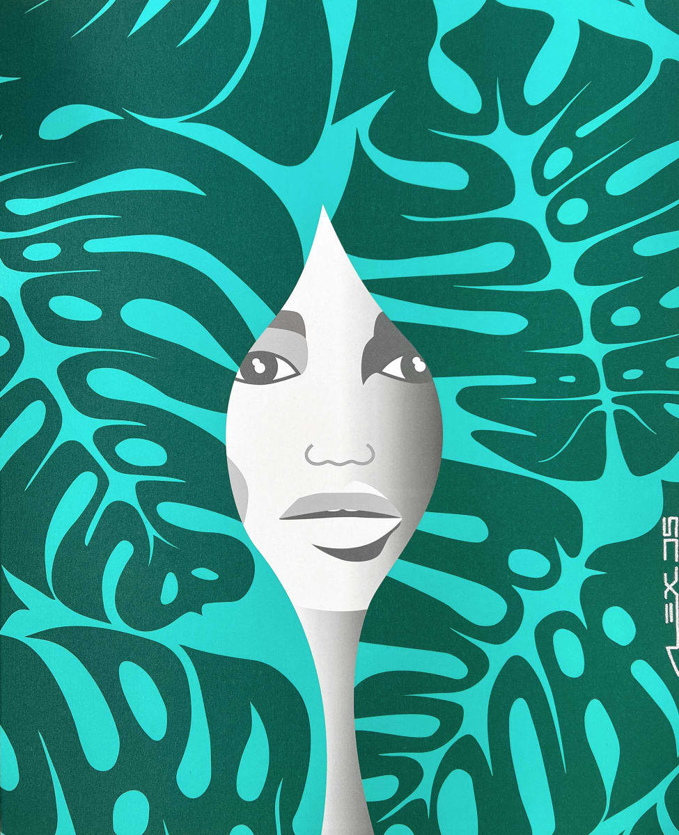 JUNGLE DIVA Limited Edition giclée prints on canvas 2/99 by Alex Di Silvestro