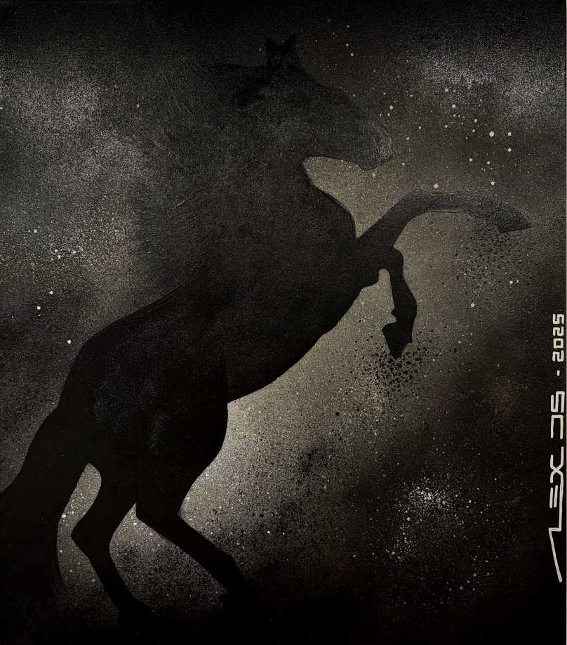 ICONIC HORSE I by Alex Di Silvestro 