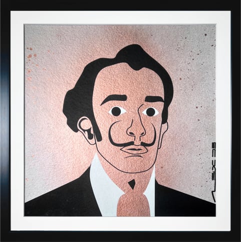 DANDY  / Original Mixed Media - Ice Copper by Alex Di Silvestro 