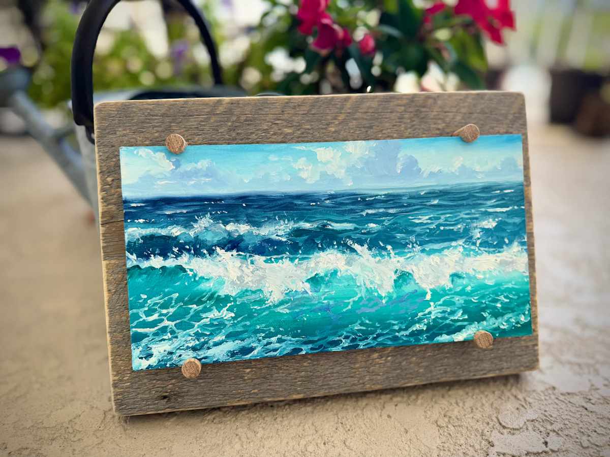 Wave Study by Glenn Lamp 