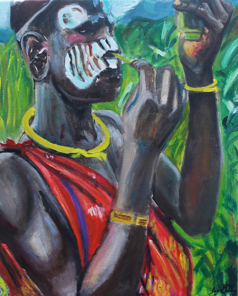 Closeup by Jay Golding 