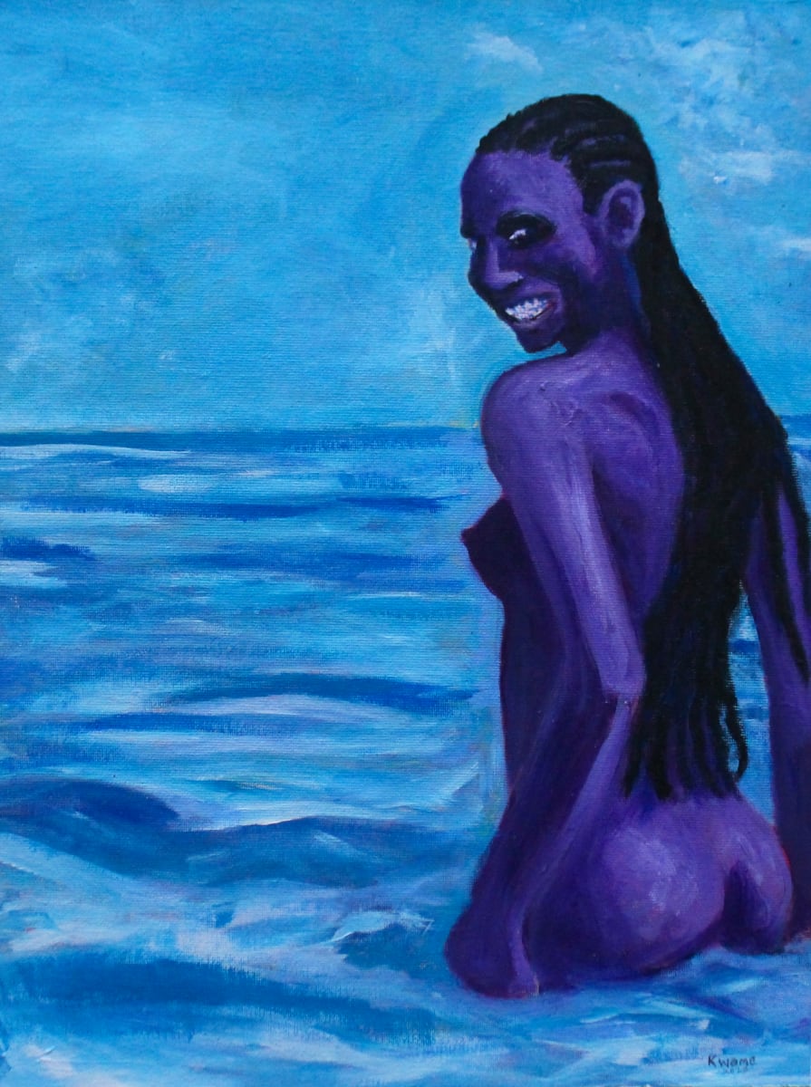 Nude Swimmer by Jay Golding 