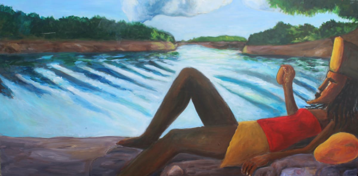 Mango by the River by Jay Golding 