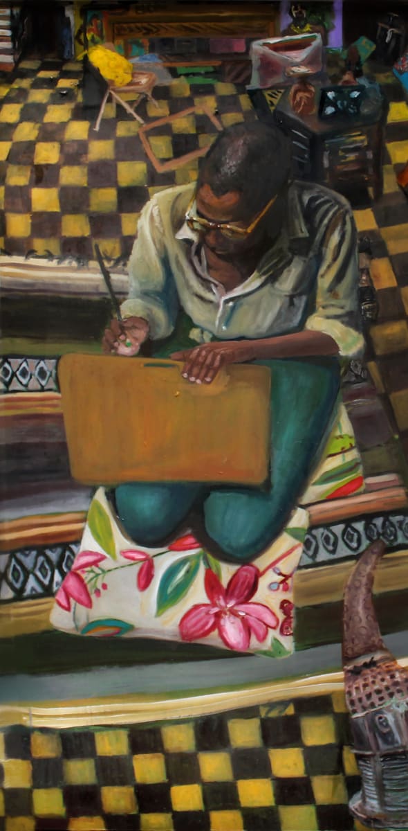 Portrait of Zainab by Jay Golding 