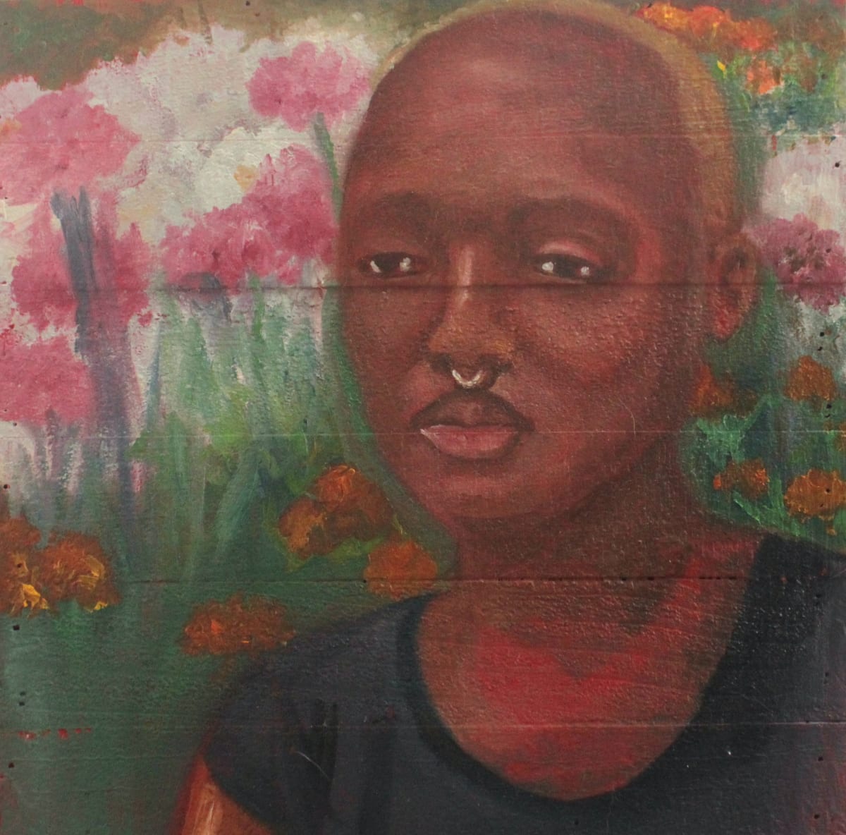Tamara in the Garden by Jay Golding 