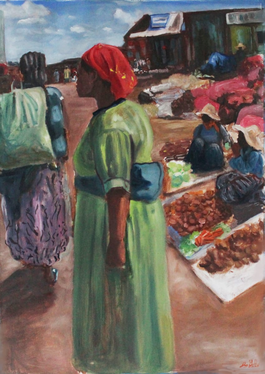 The Market II by Jay Golding 