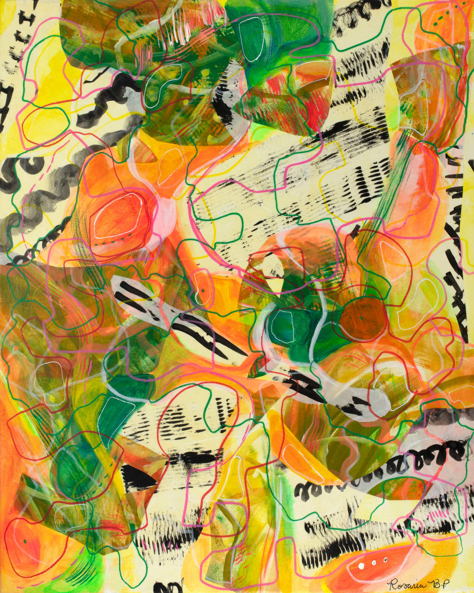 Making a Mark Yellow by Rosaria Bazan-Pepe 