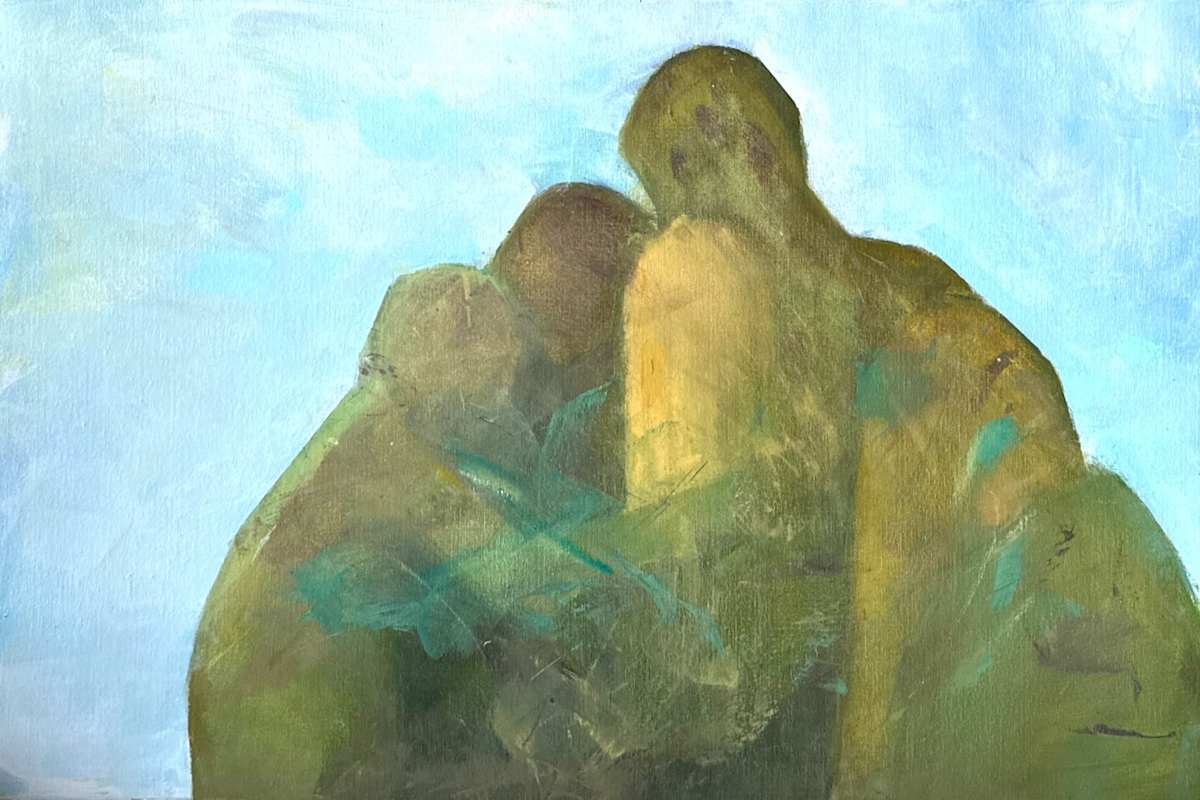 The hug by Dita Jacobovitz  Image: Dita Jacobovitz 