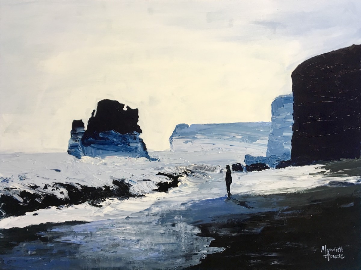 Evening at Gibson Steps. by Meredith Howse Art 