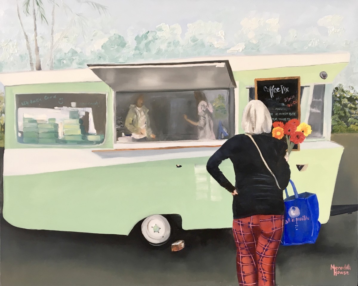 Coffee Fix by Meredith Howse Art 