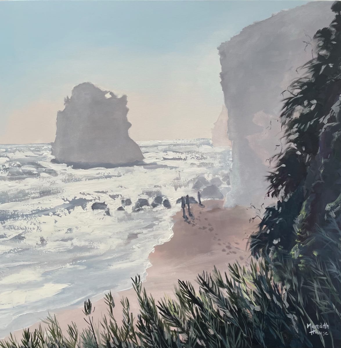 Great White Ocean by Meredith Howse Art 
