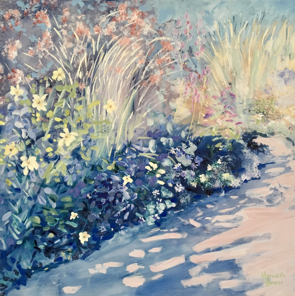 Embellished reproduction Early Spring by Meredith Howse Art 