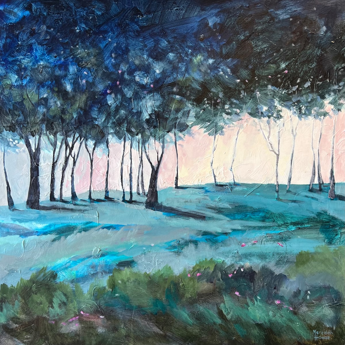 The Woods by Meredith Howse Art 