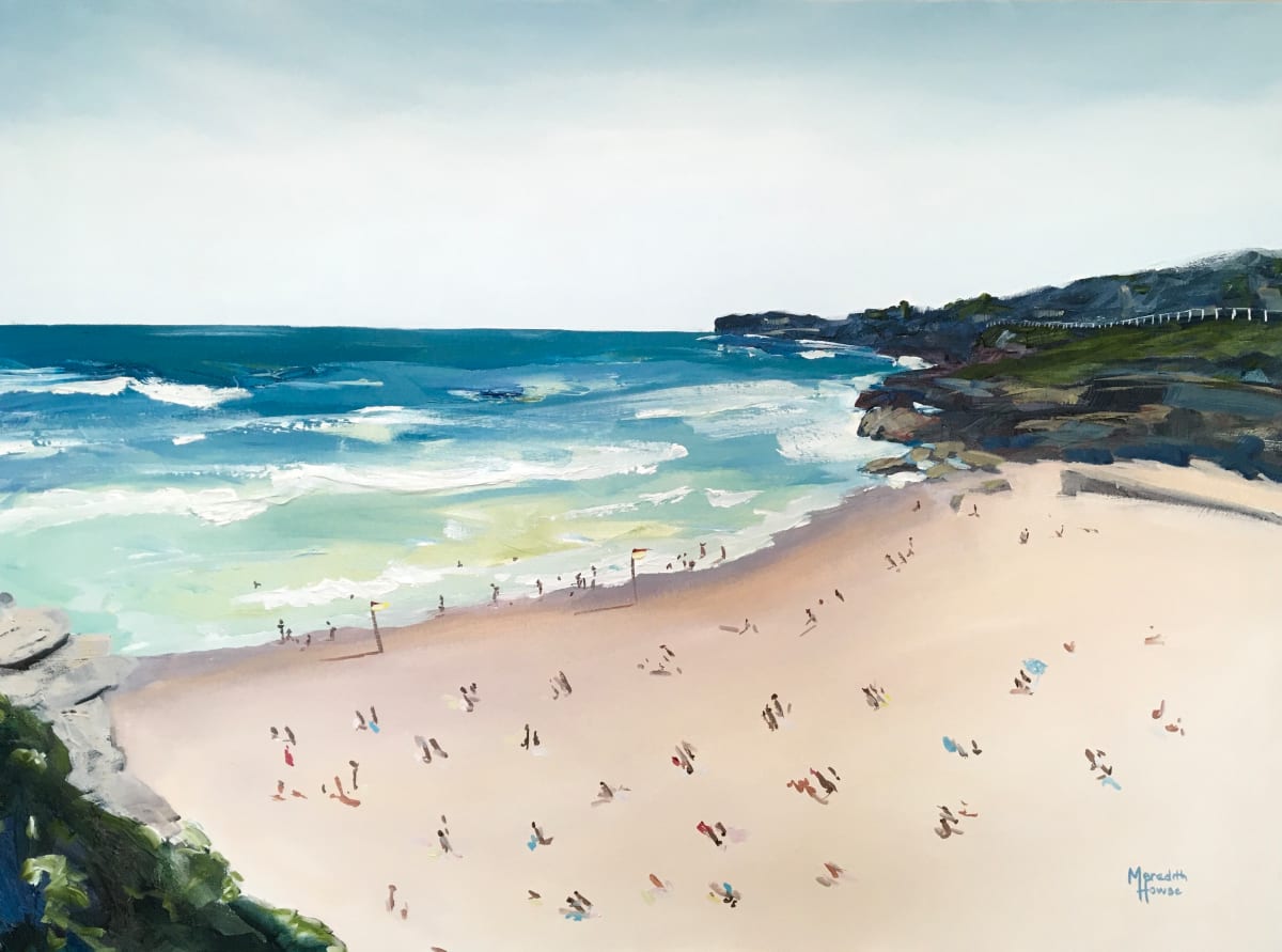 Tamarama Beach by Meredith Howse Art 