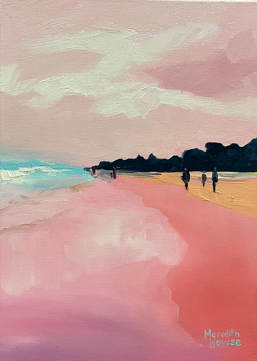 Sunshine Beach in Pinks 