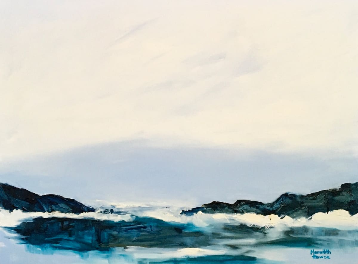 Blue Horizon by Meredith Howse Art 