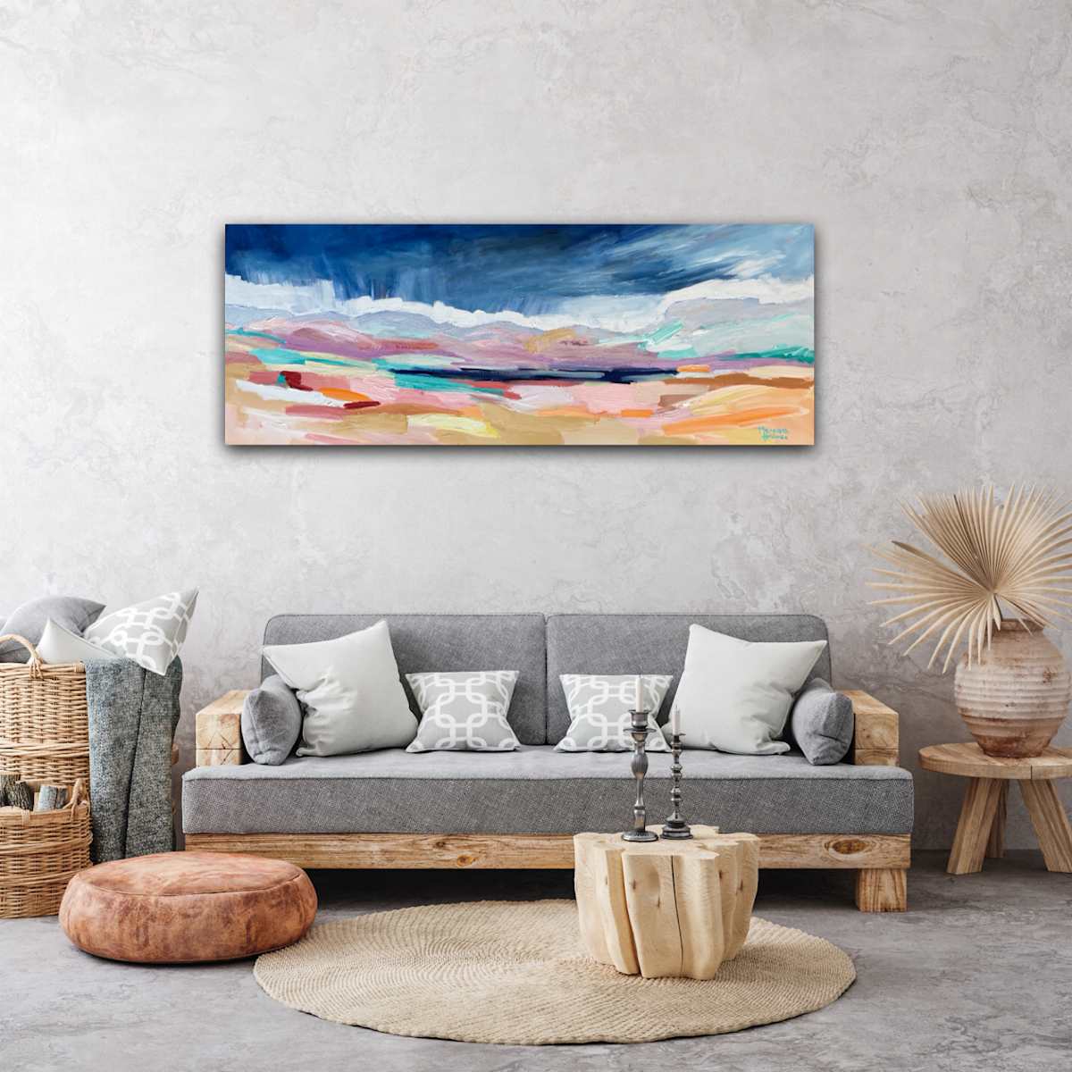Colourful Country by Meredith Howse Art 