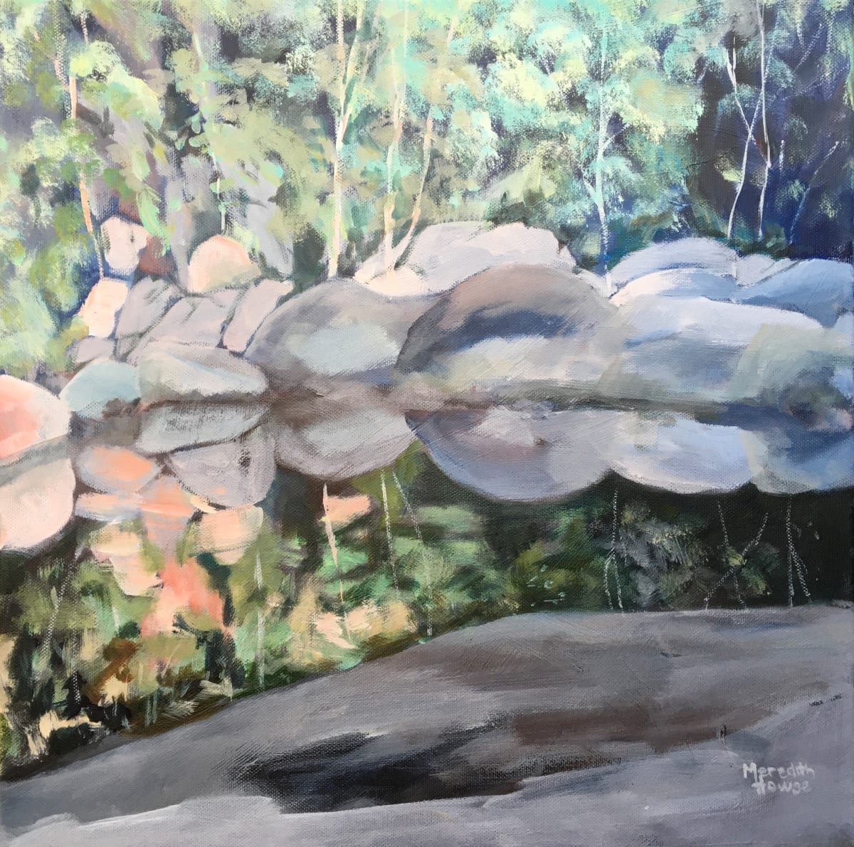 Cedar Creek by Meredith Howse Art  Image: Cedar Creek by Meredith Howse