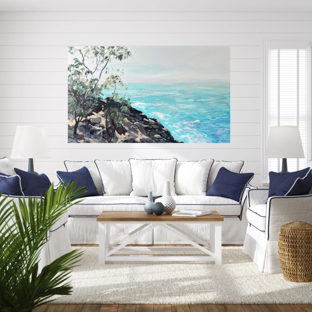 At Sea in Noosa by Meredith Howse Art 