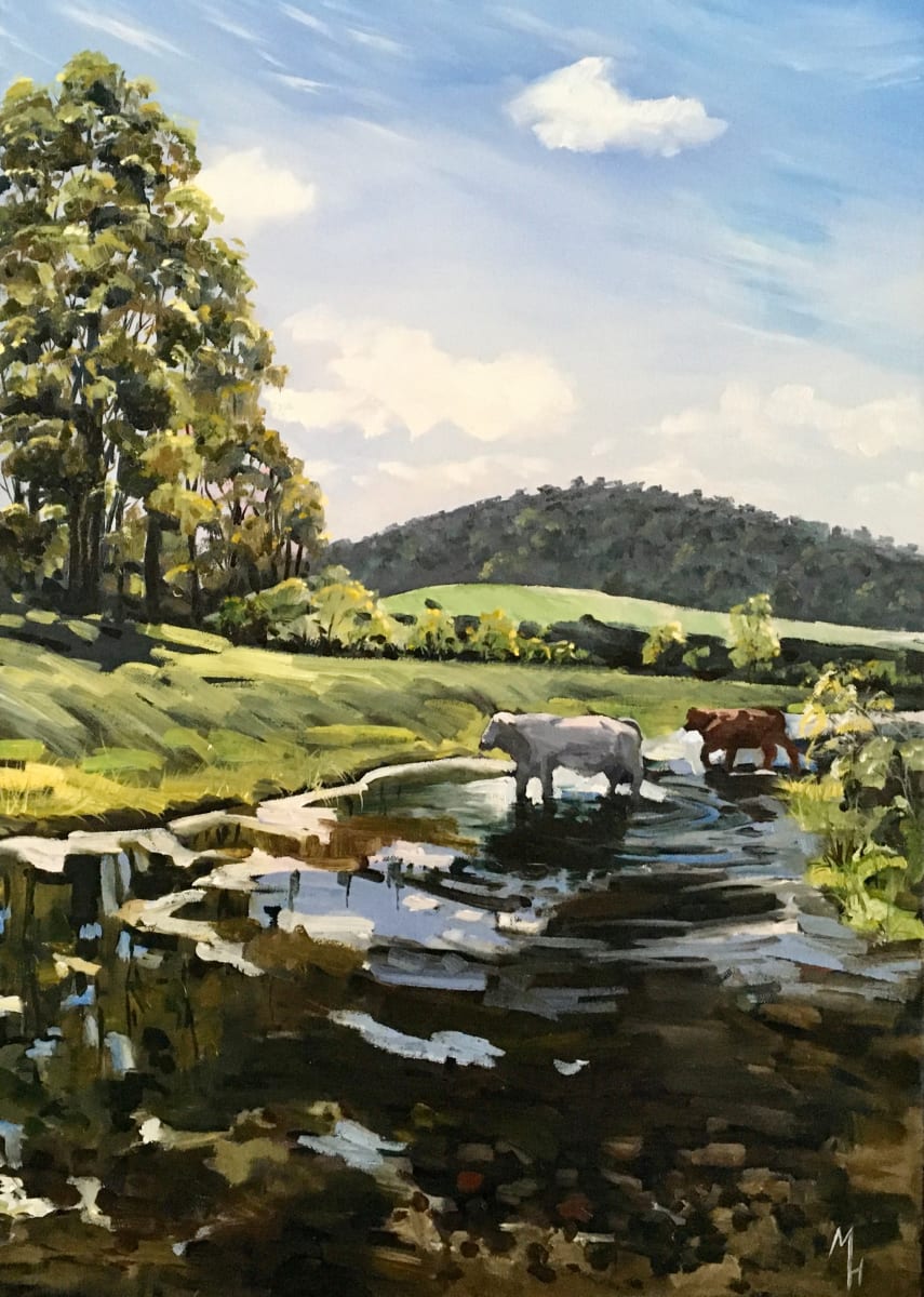 Cattle Country by Meredith Howse Art 