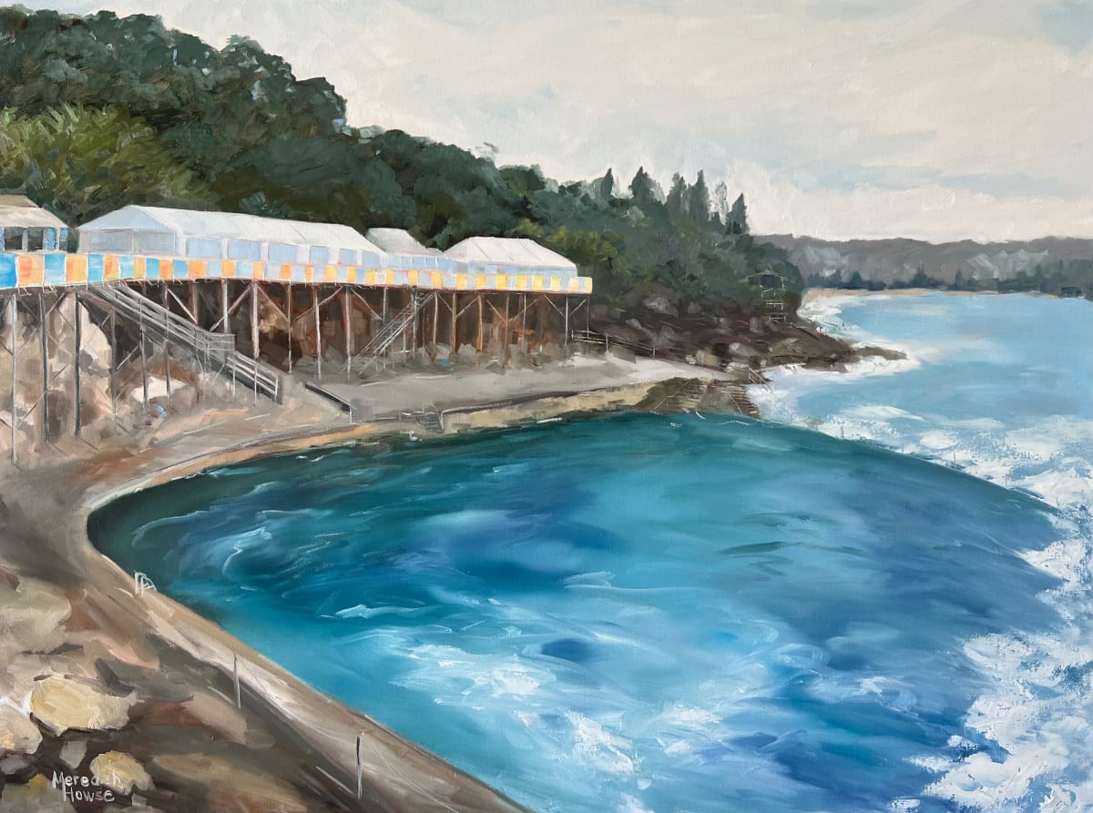 Wylie’s  Baths, Coogee by Meredith Howse Art 