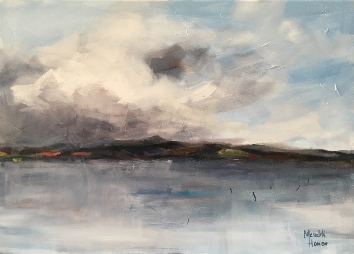 Storm on the way by Meredith Howse Art 