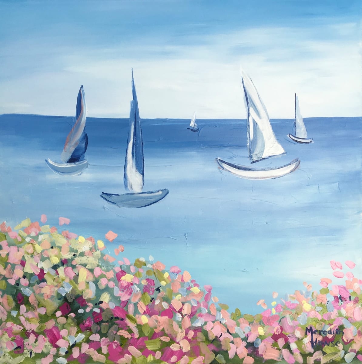 Sydney to Hobart by Meredith Howse Art 