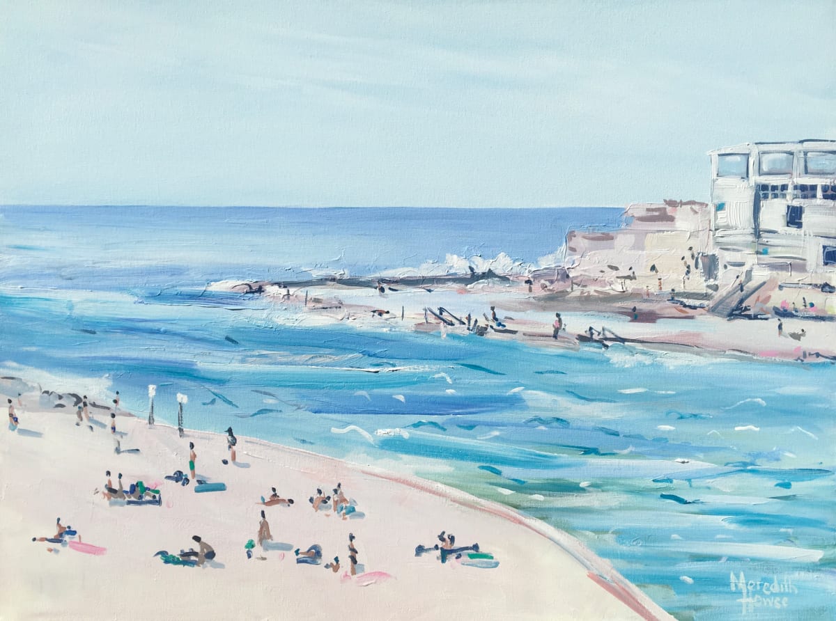 Who's for a Swim. by Meredith Howse Art 