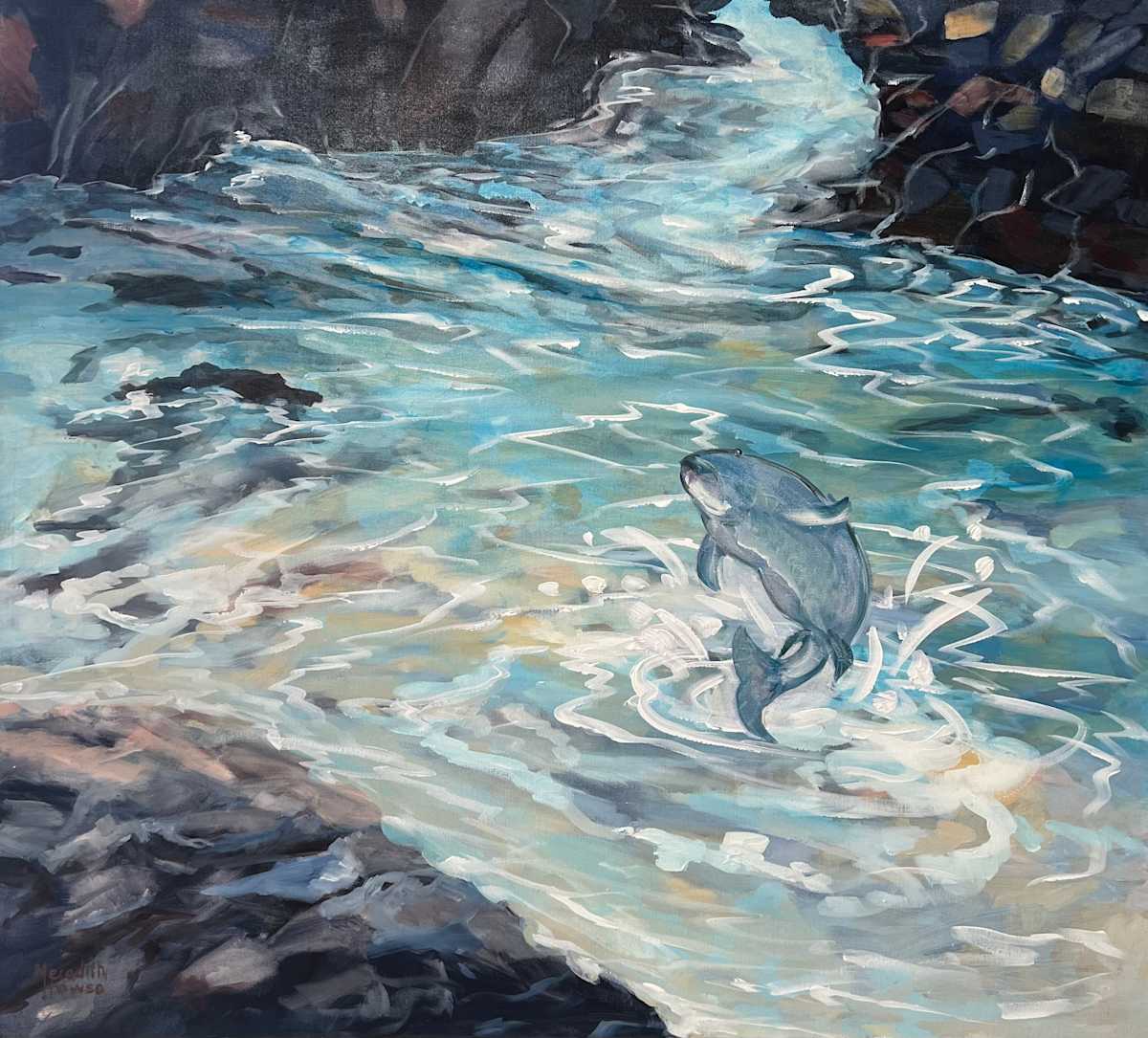 Flying Fish by Meredith Howse Art, Image 1.