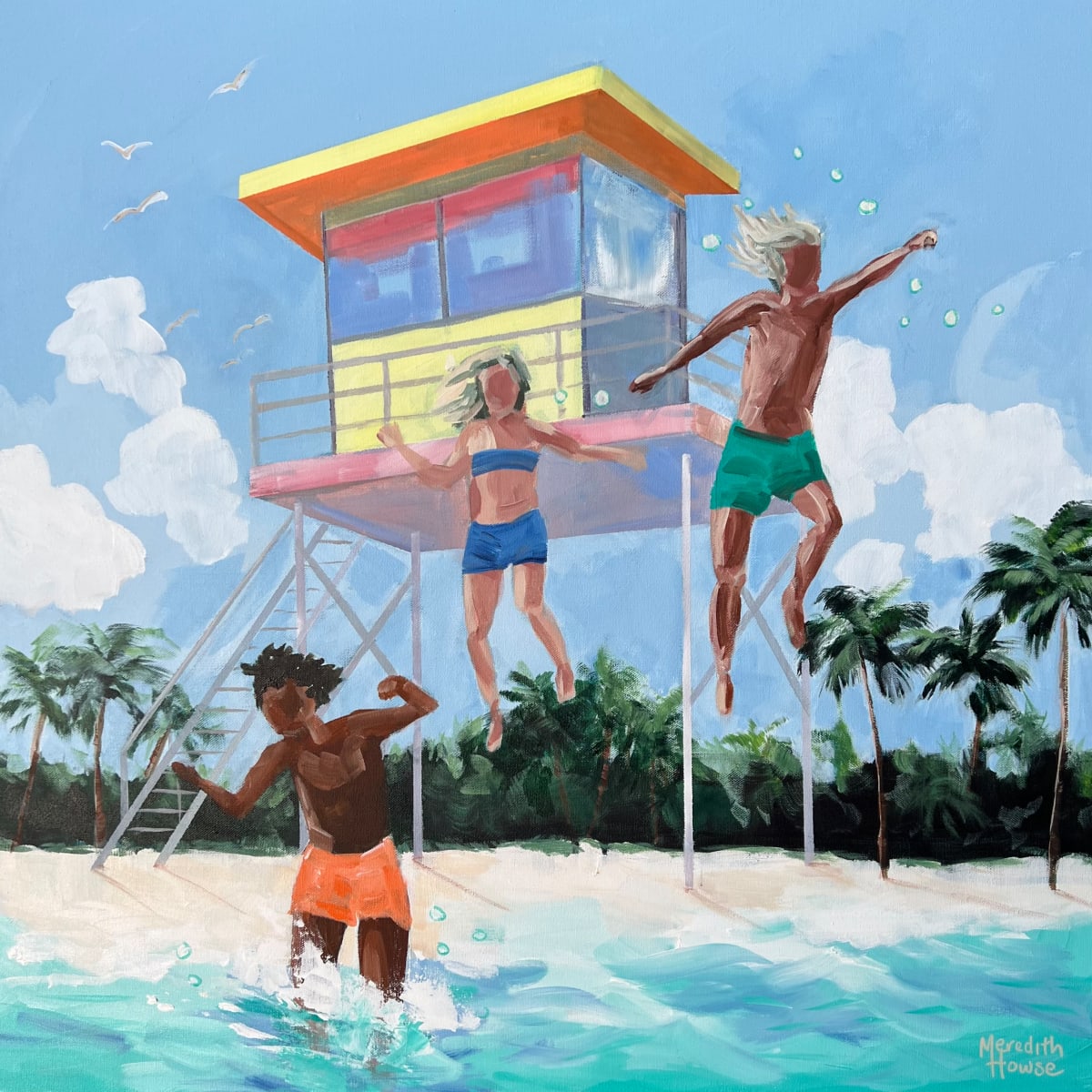 Fun in the Sun by Meredith Howse Art 