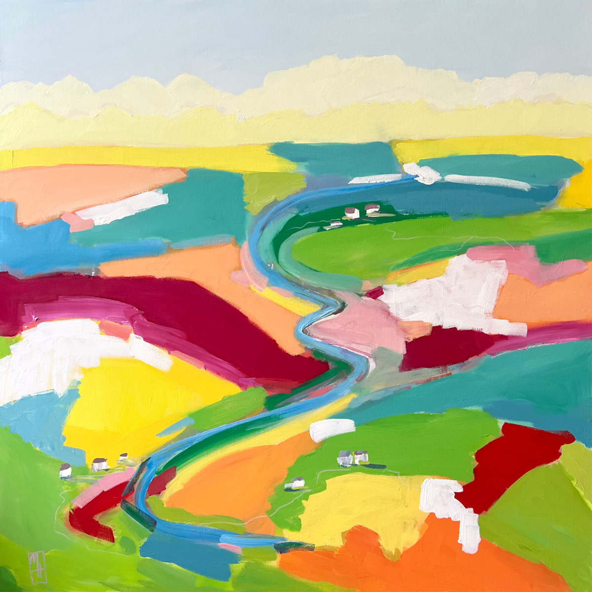 Hello Yellow by Meredith Howse Art 