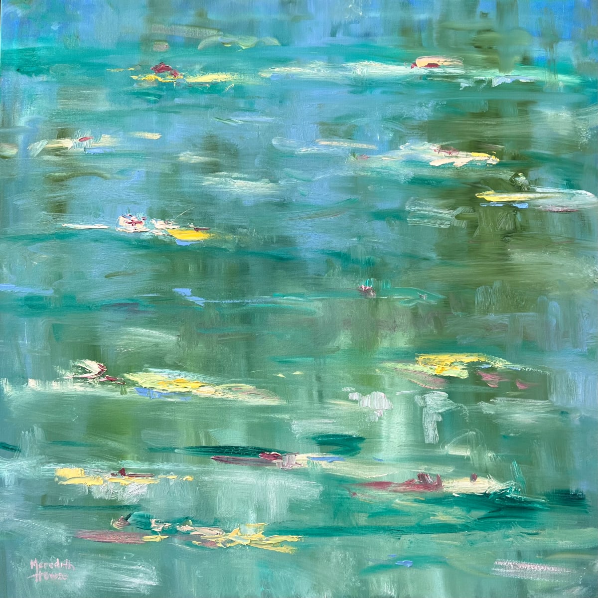 Homage to Monet by Meredith Howse Art 