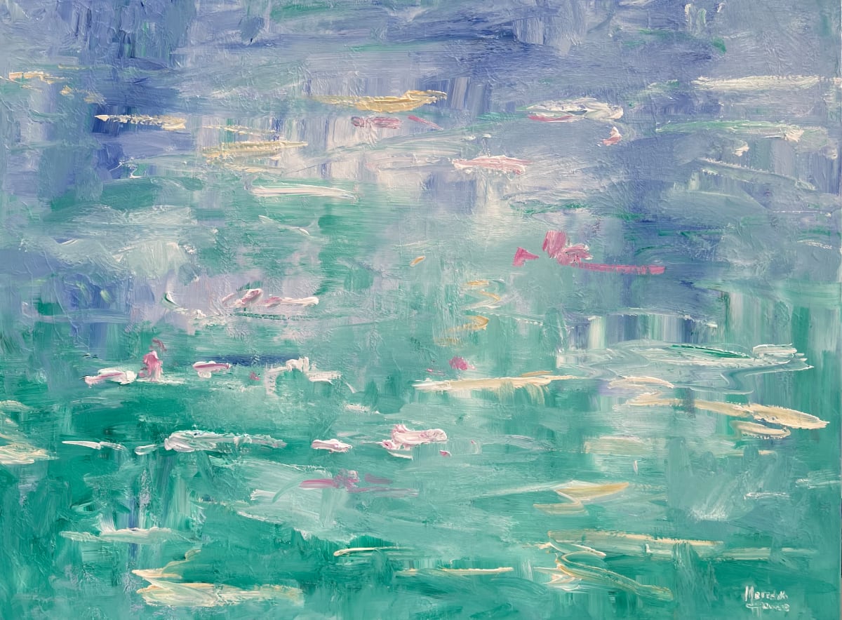 Homage to Monet 3 by Meredith Howse Art 