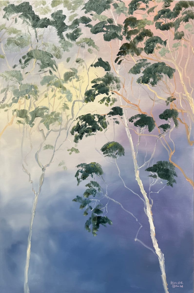 Illumination Towering Trees by Meredith Howse Art, Image 1.