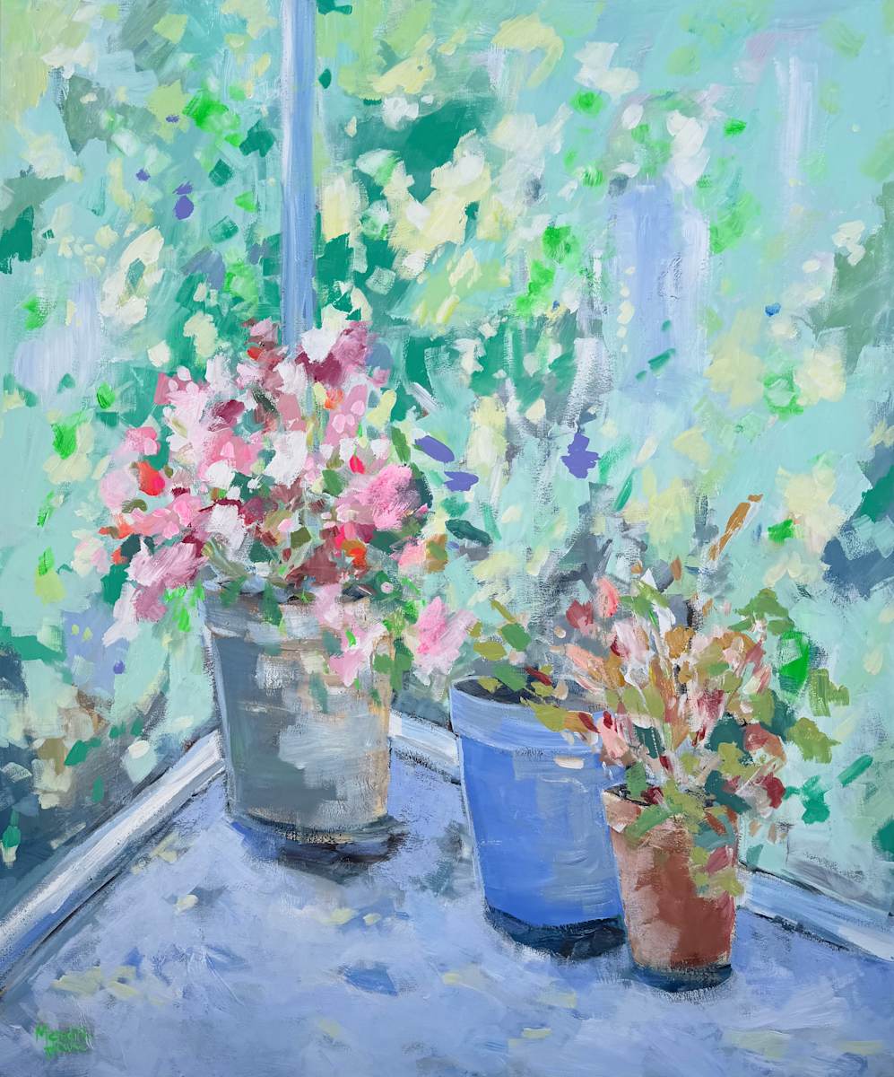 Weekend Gardener by Meredith Howse Art 