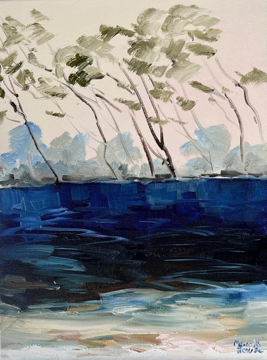 Tea Tree Lake at Stradbroke by Meredith Howse Art 